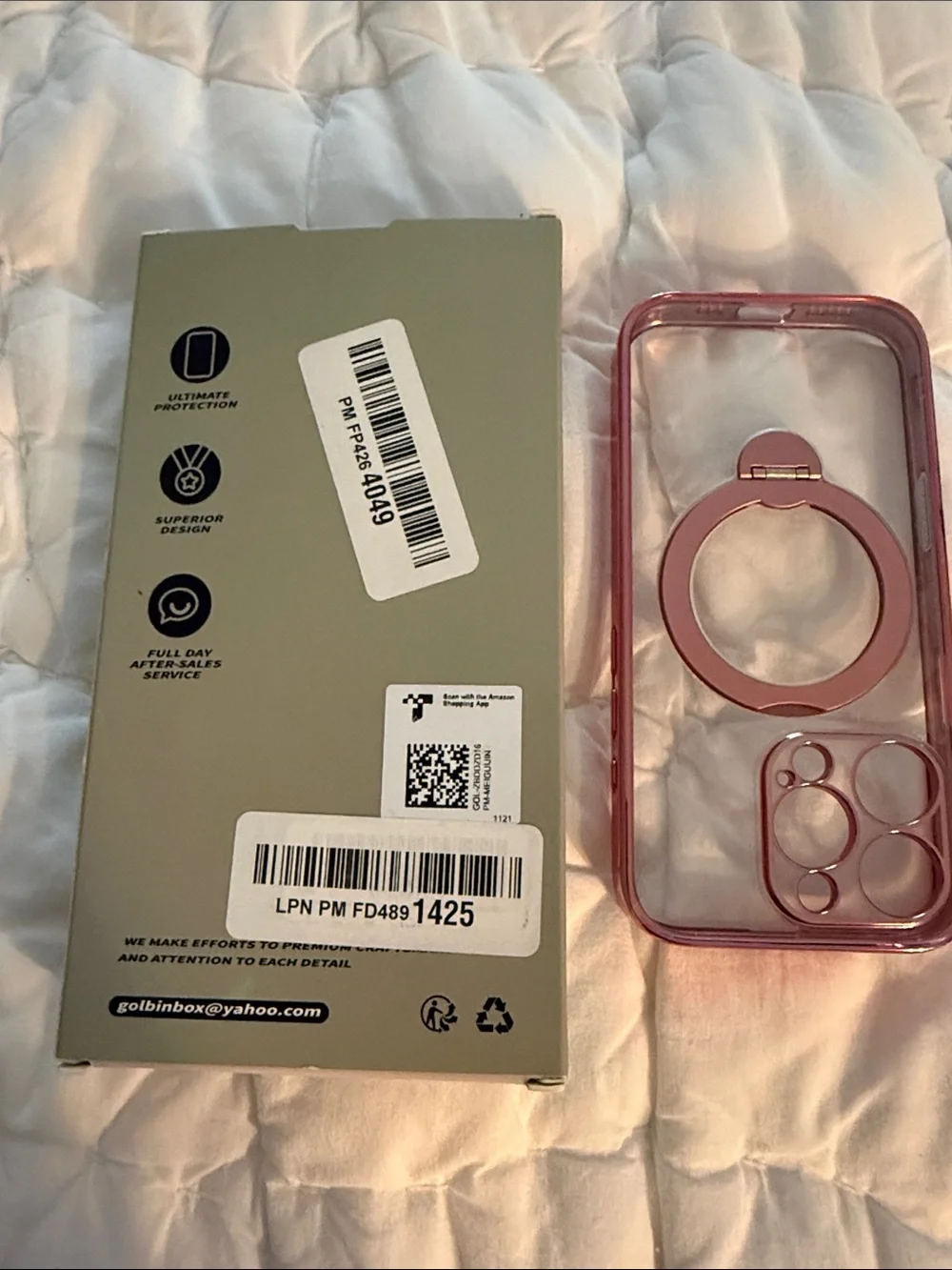 iPhone 16 Pro Case With 360° Spin Magnetic Stand
